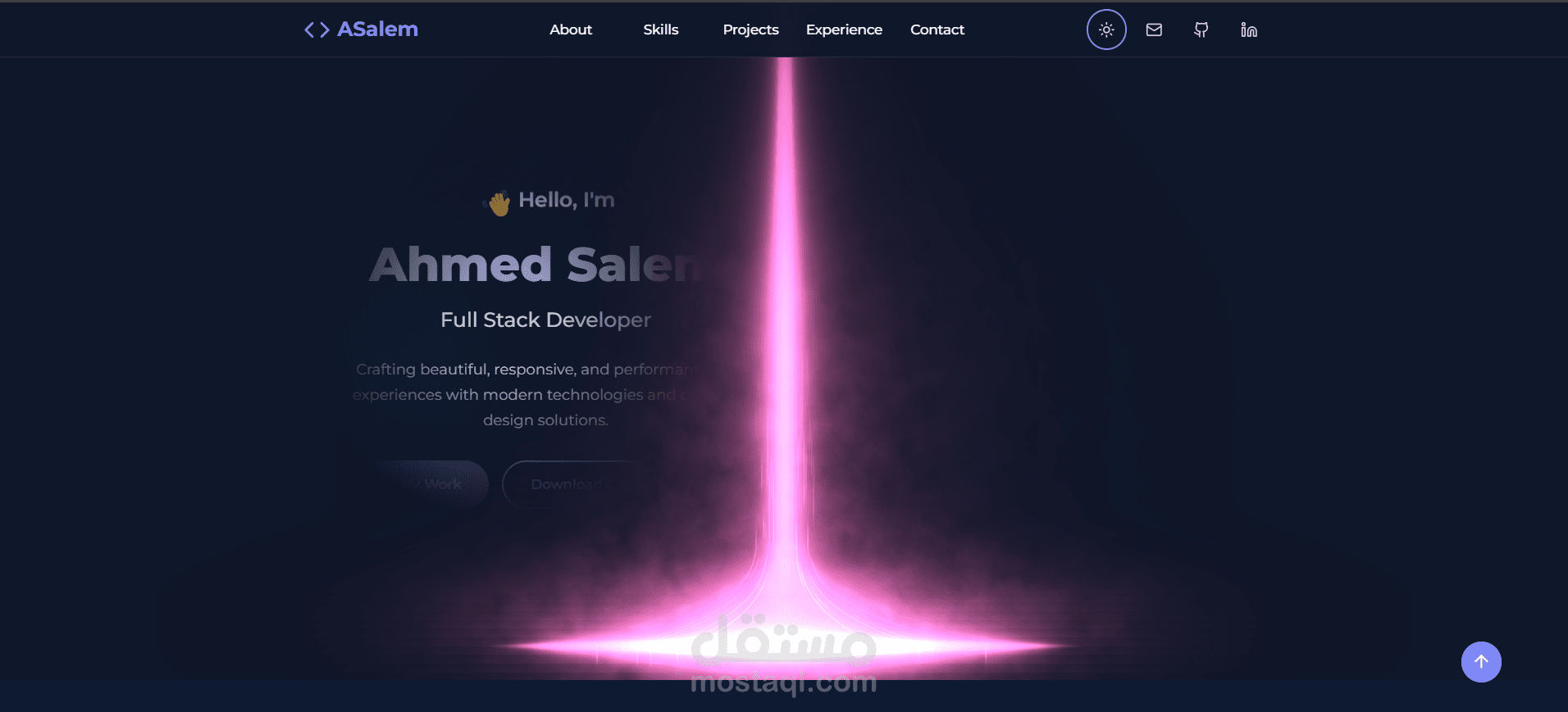 بورتفوليو احترافي