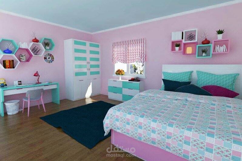 bed room interior design