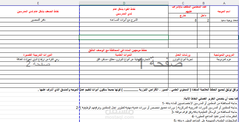الموجه التربوي