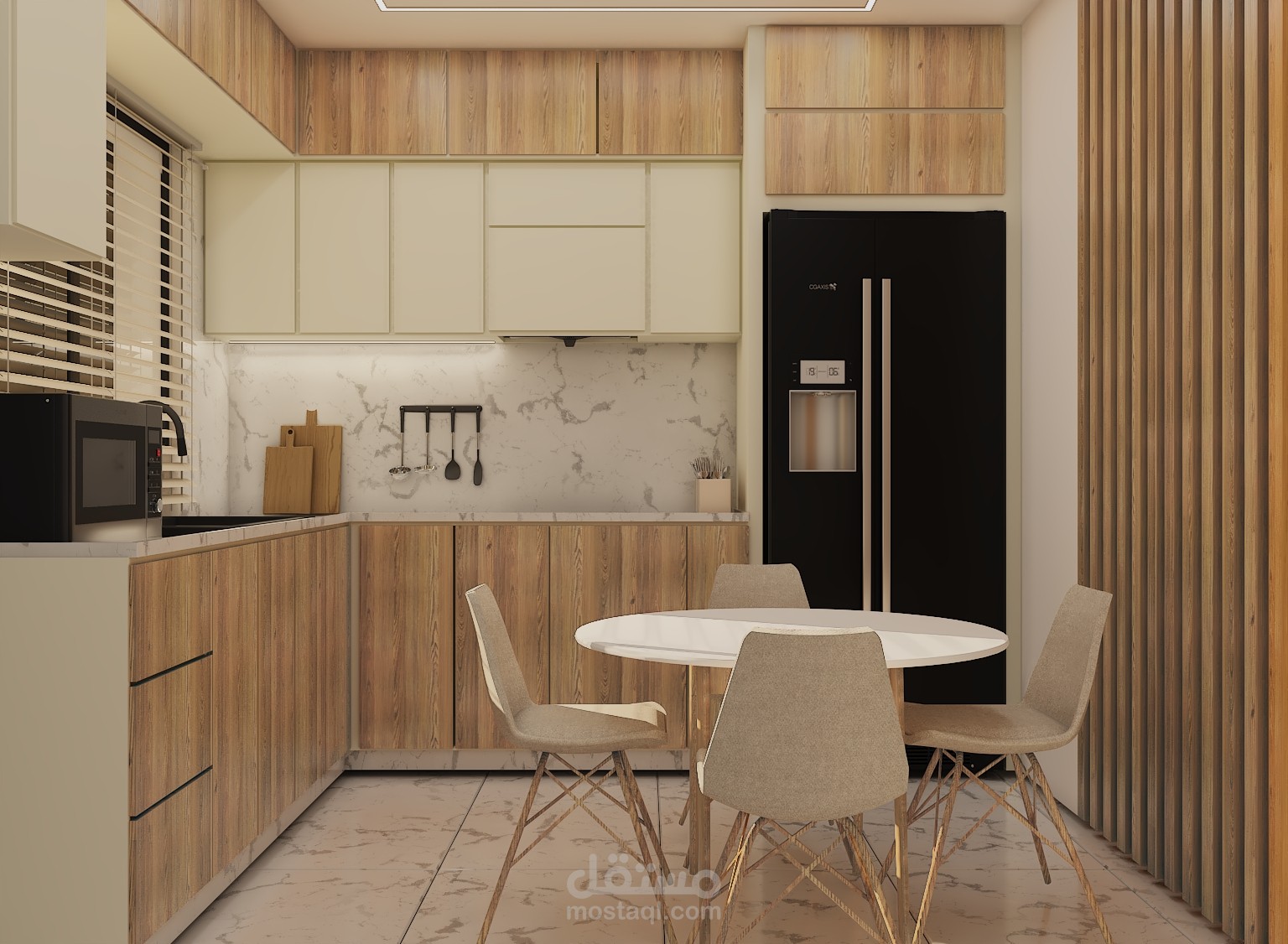تصميم مطبخ همام المصري