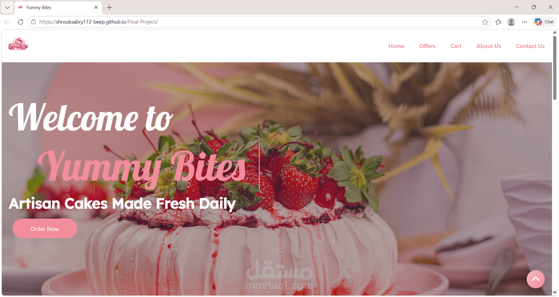 Cake Website