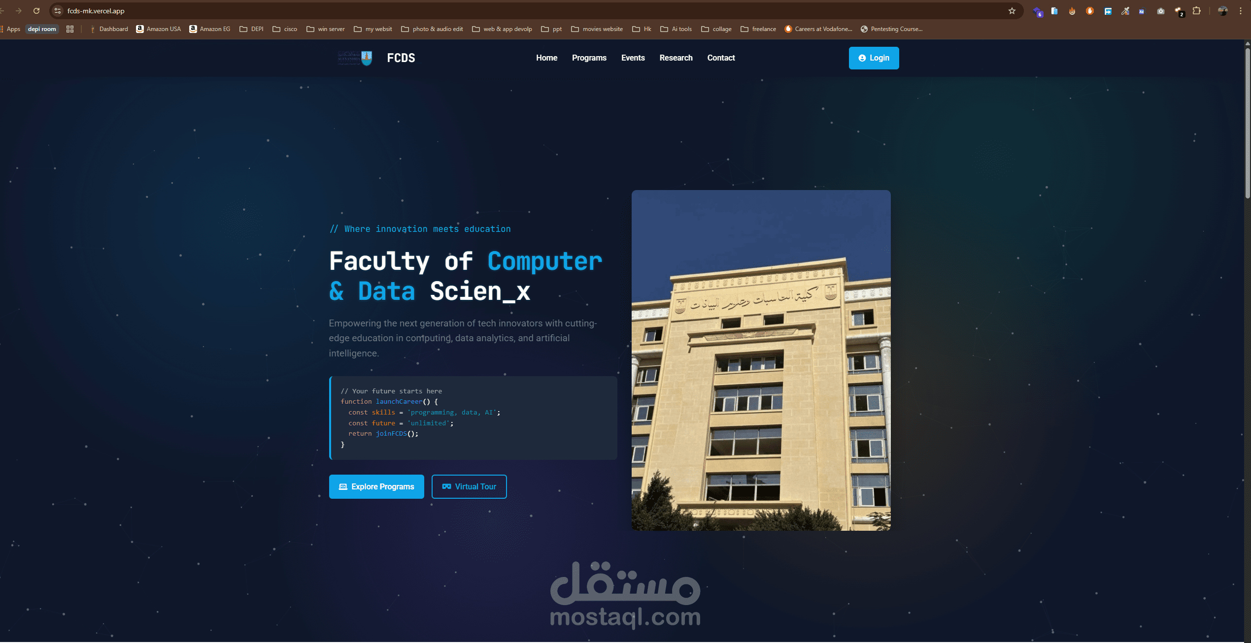 Faculty Management Platform