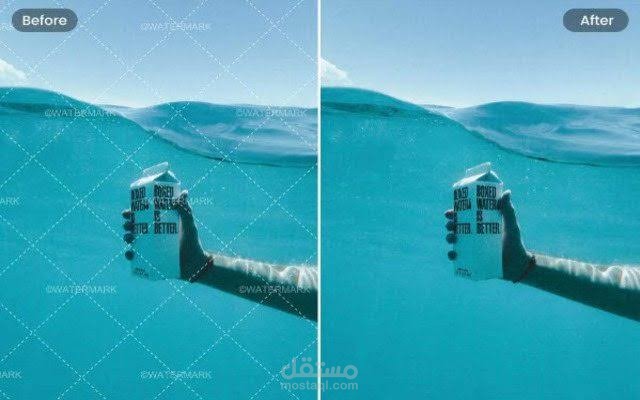 أزاله الخلفية من الصور و الفيديو. ازاله العلامة المائية من الصور او الفيديو