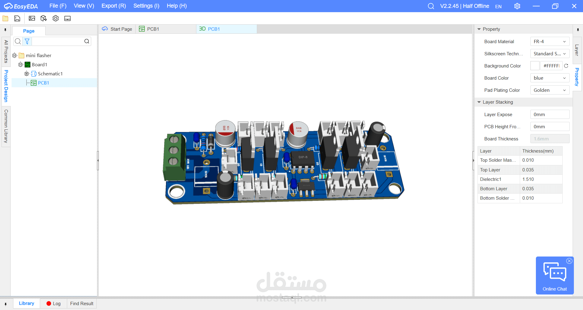 متخصص في تصميم دوائر إضاءة LED عالية الكفاءة، سواء للاستخدامات التجارية أو الصناعية أو أنظمة السيارات