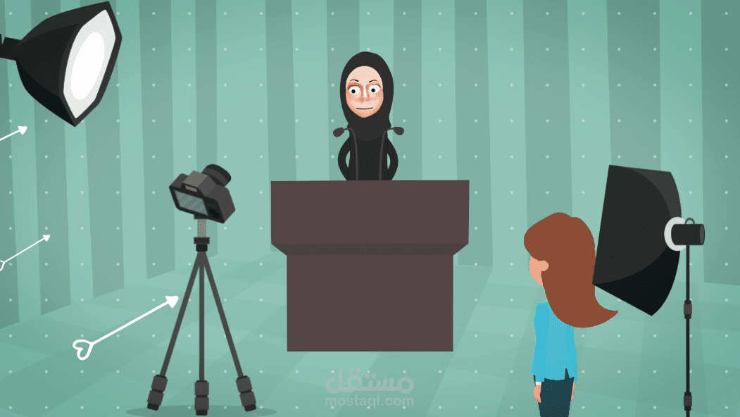 اعلان شخصيات متحركة