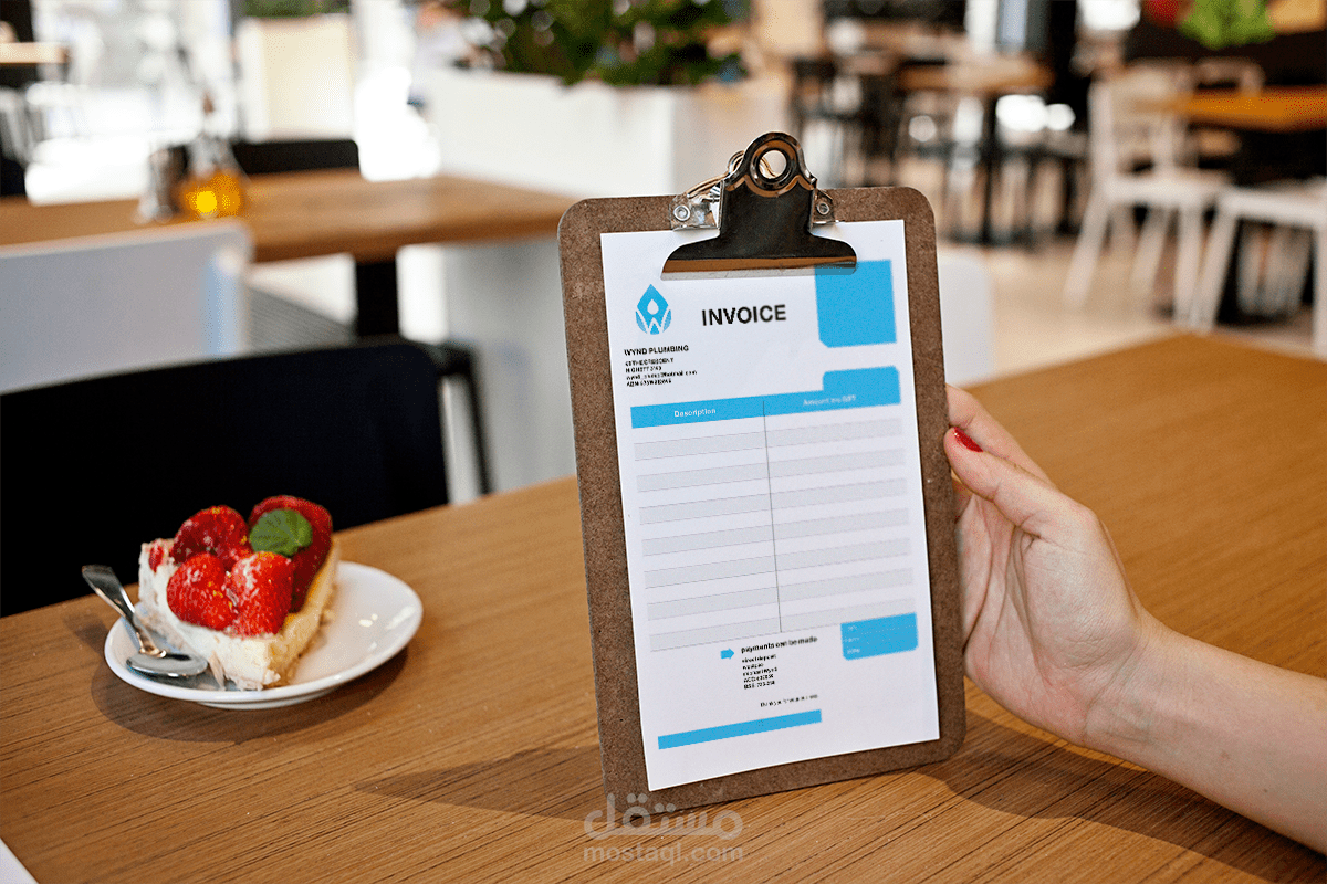 تصميم  فاتورة