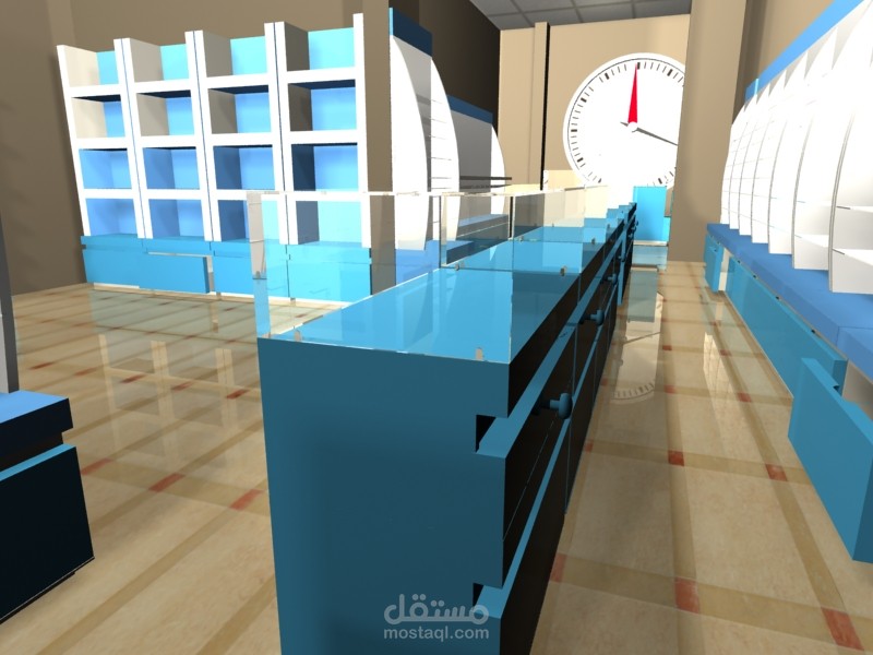 تصميم معرض 3D