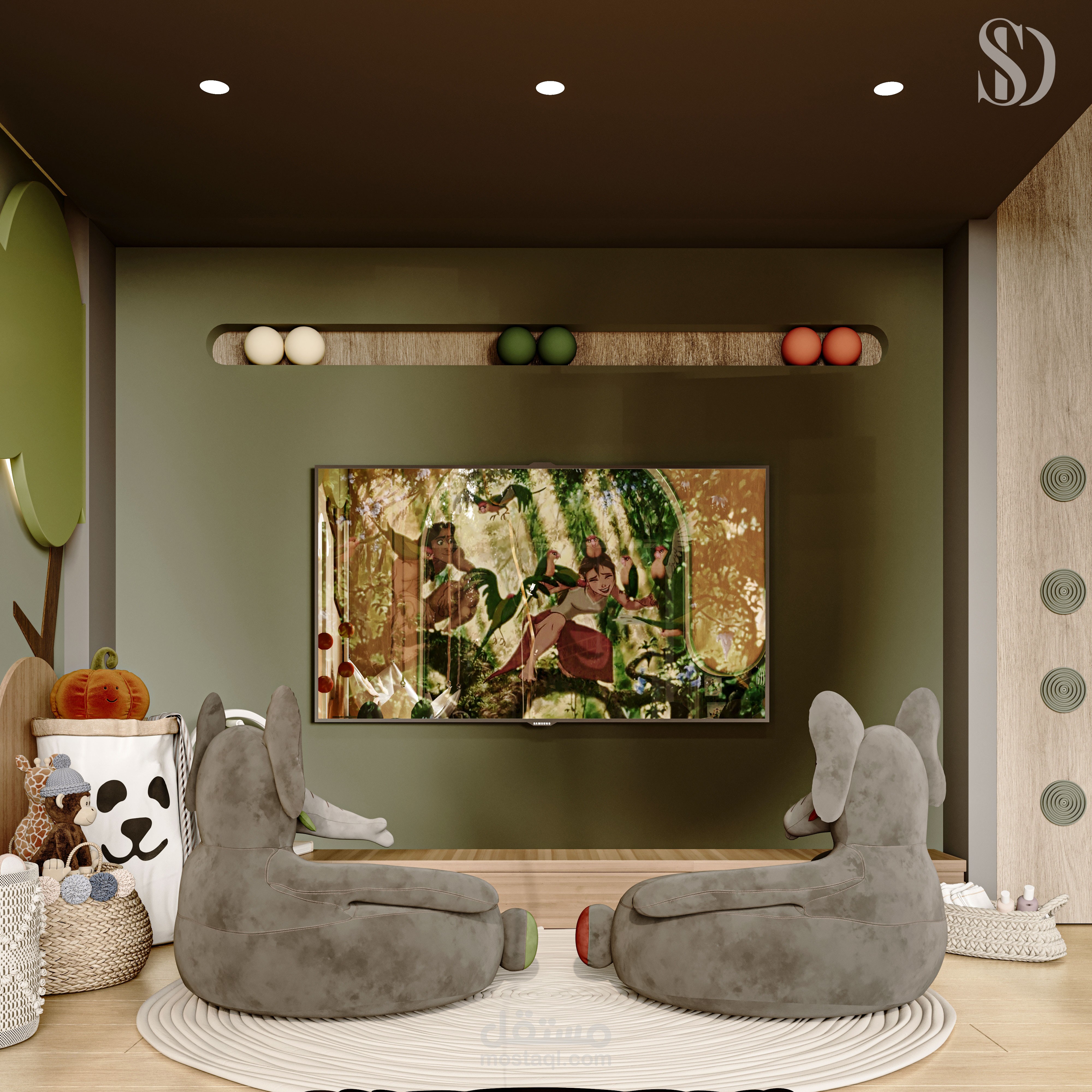 Children's games room(غرفة العاب اطفال)