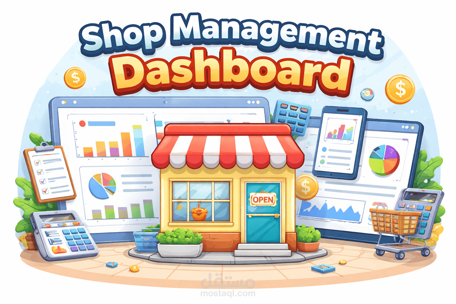 نظام تحكم كامل مربوط بين قاعدة بيانات وشات بوت AI Automation