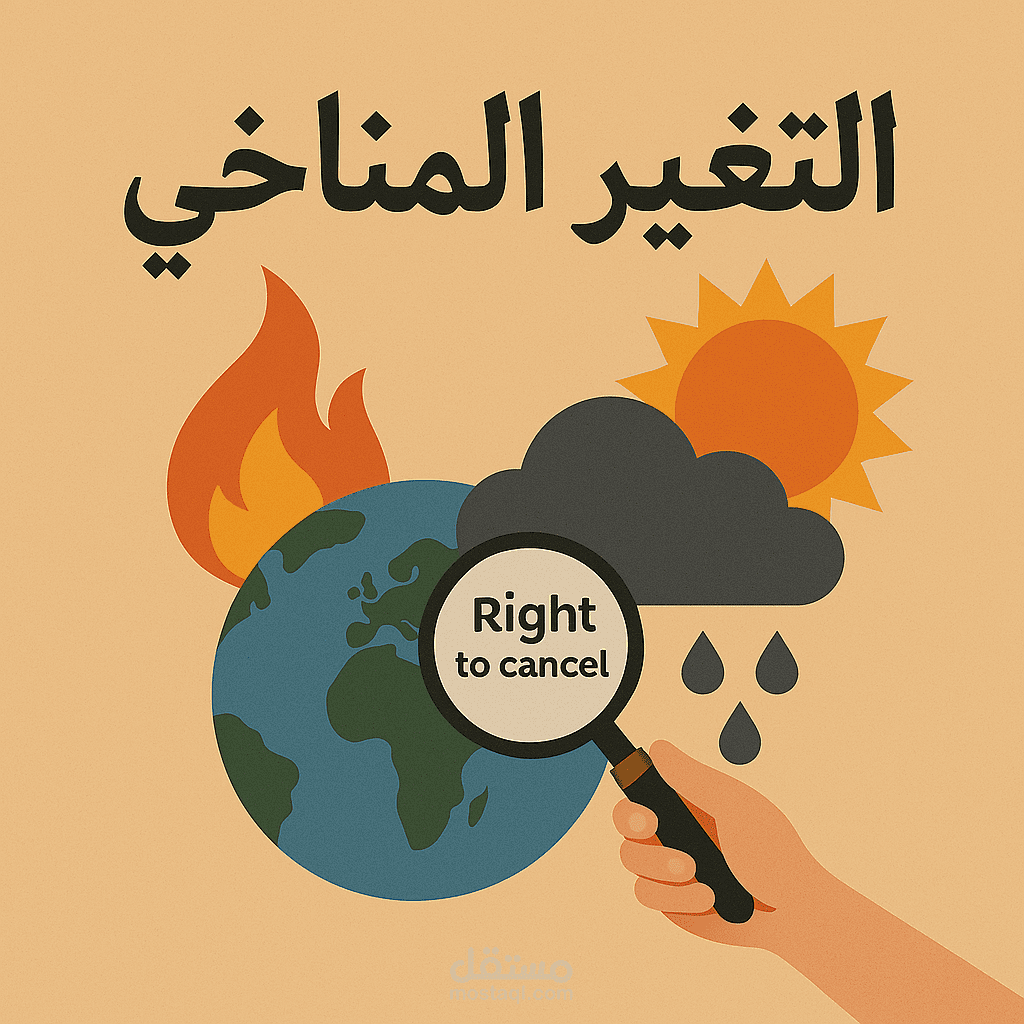 عرض تقديمي حول تغير المناخ (لتلاميذ السنة الثالثة إعدادي)