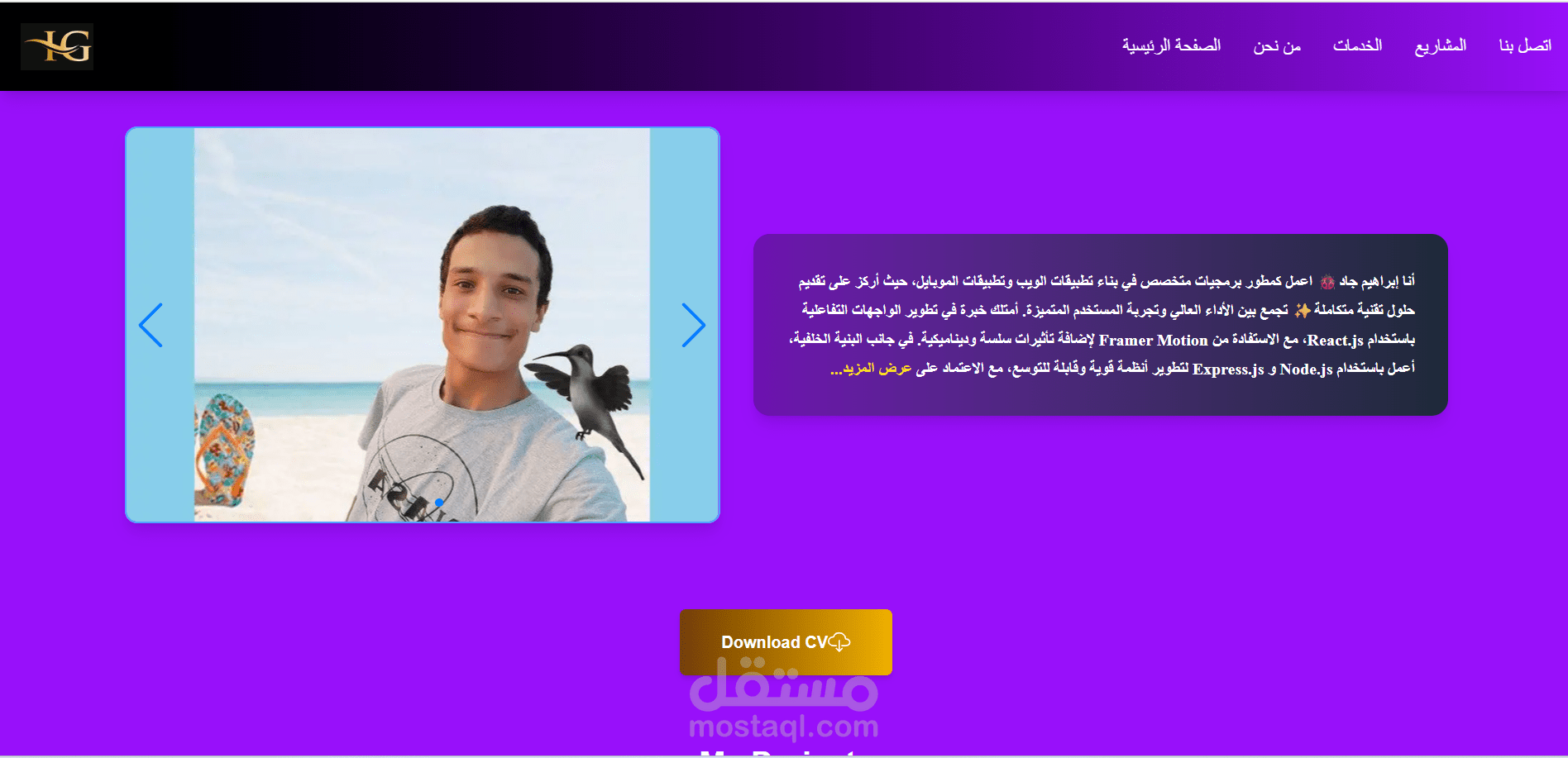 my web portfolio