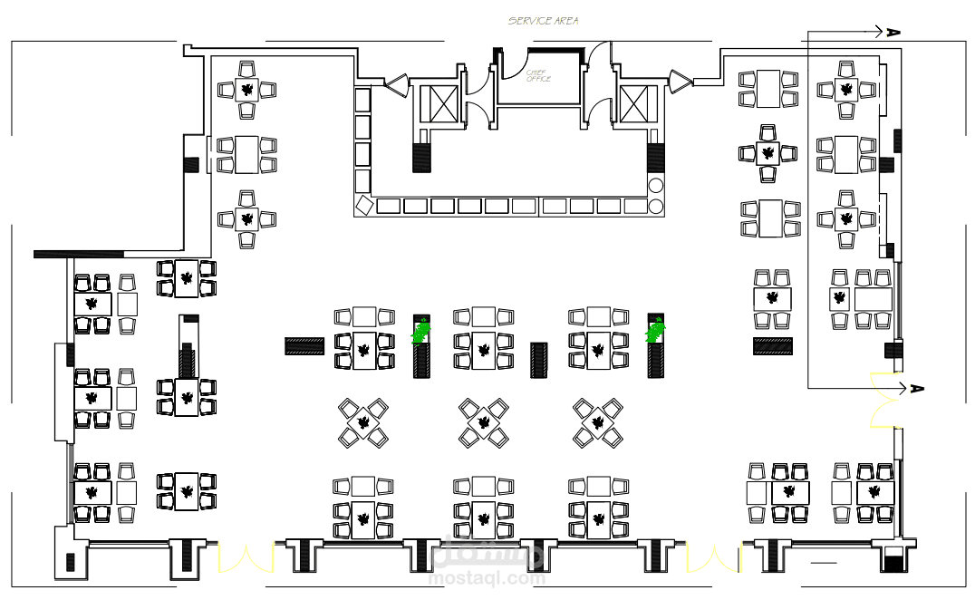 main restaurent in hotel
