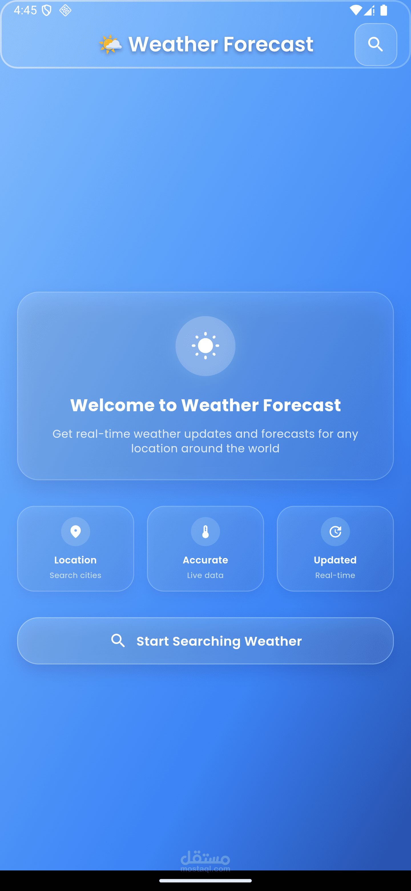 weather app