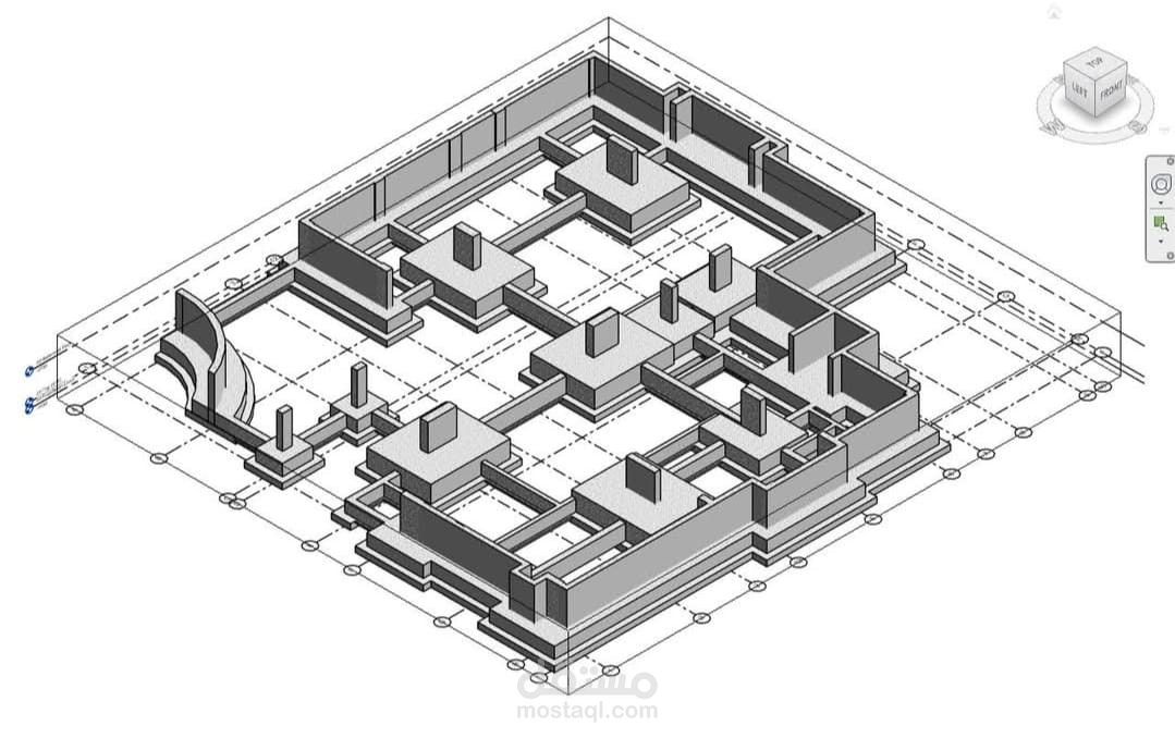 رسم وإعداد المخططات الإنشائية والمعمارية باستخدام ال Revit