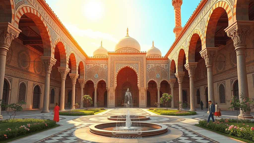 فن العمارة الإسلامية وتأثيرها الفني والمعماري عبر العصور