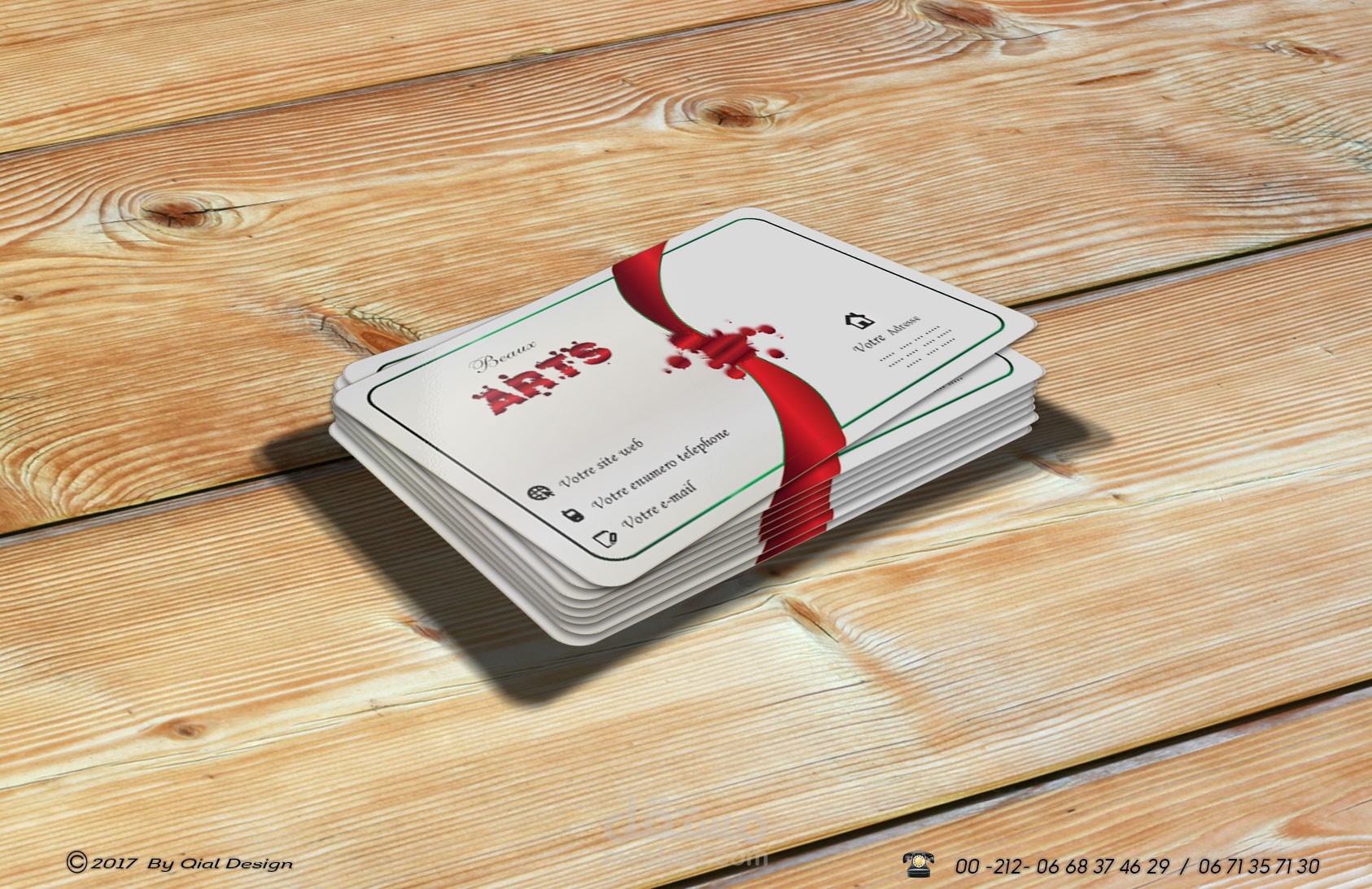 بطاقة عمل Beaux Arts