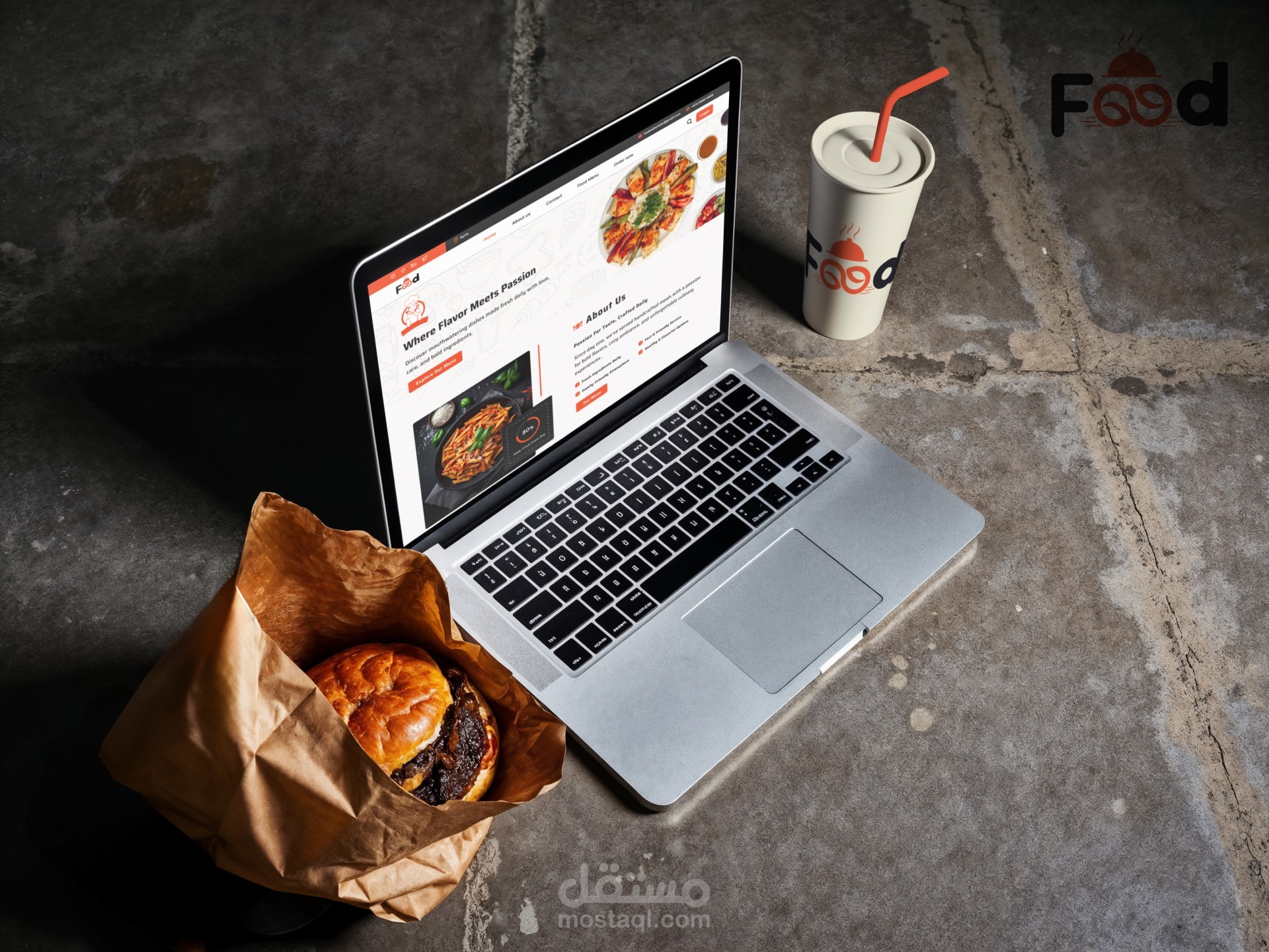 Food Delivery Website – UI/UX Design