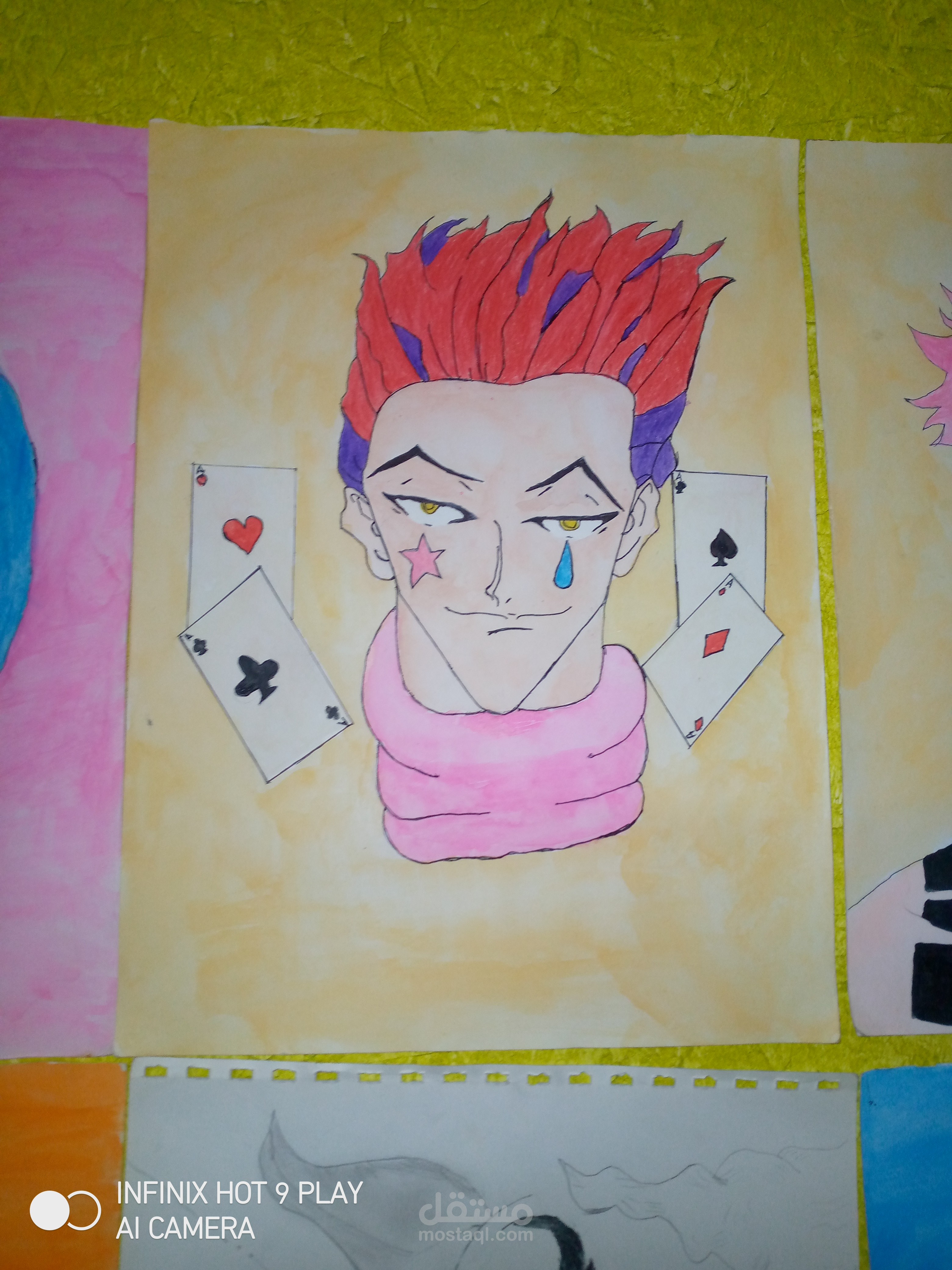رسم شخصيات الانمي
