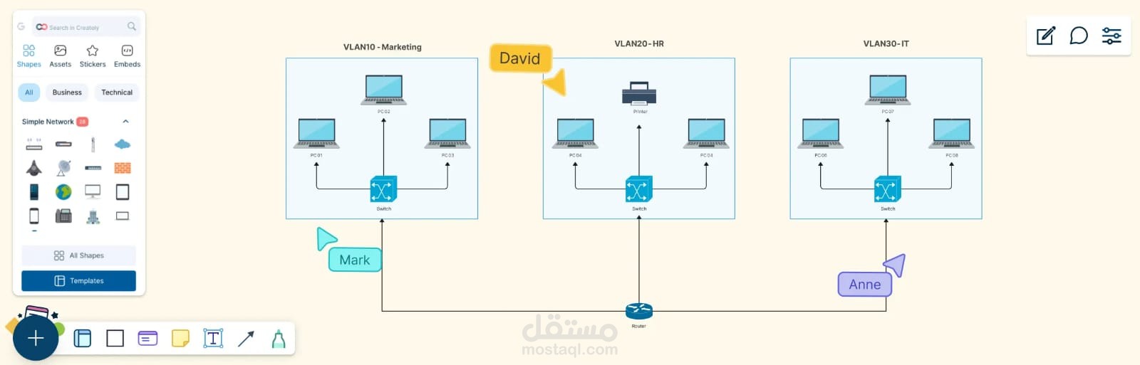 Packet Tracer Network Simulation