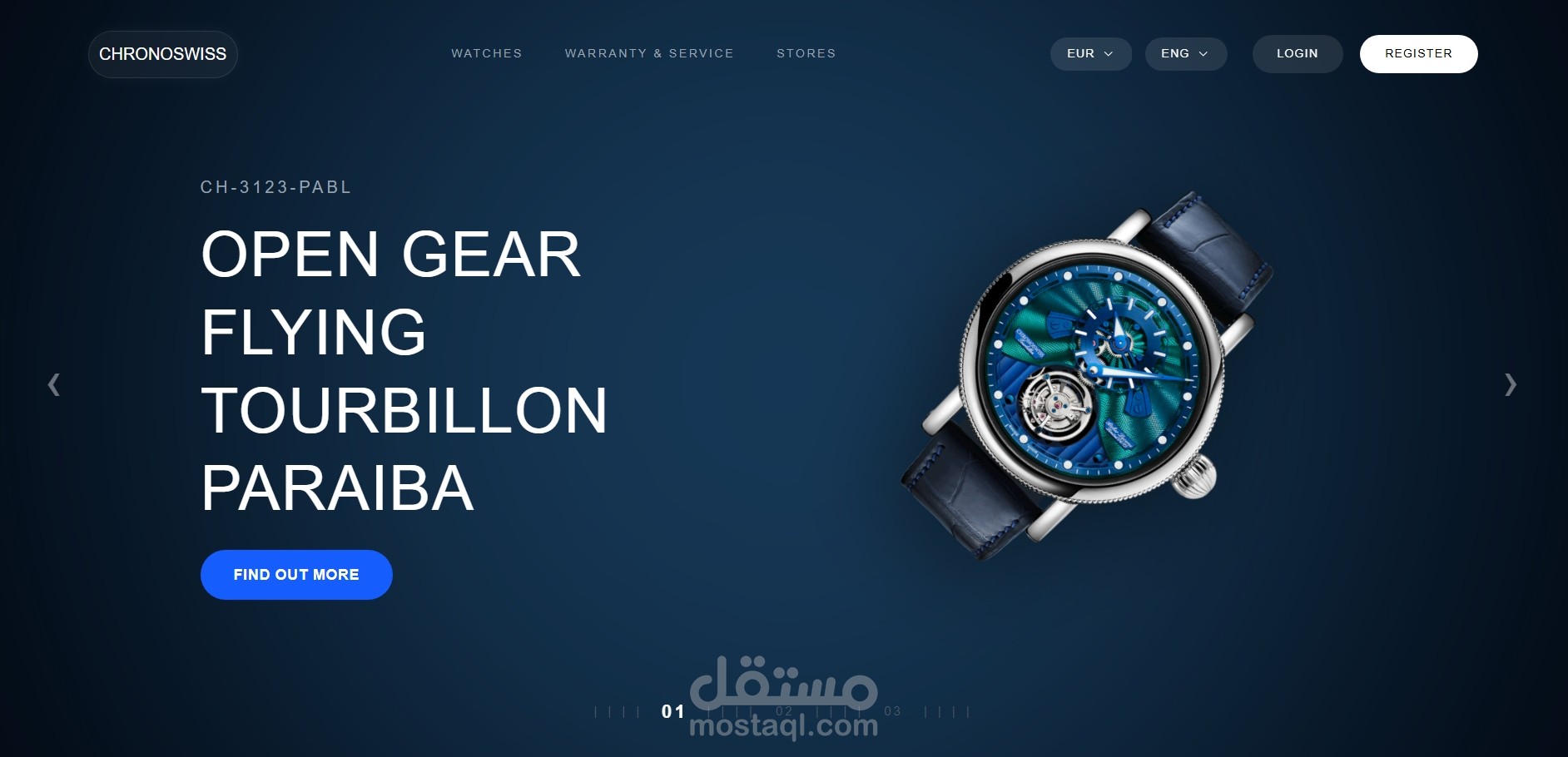 Chronoswiss - Luxury E-commerce