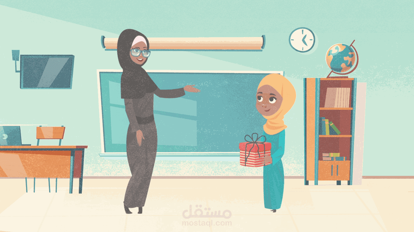 قصة راتيل - موشن جرافيك - Motion Graphic