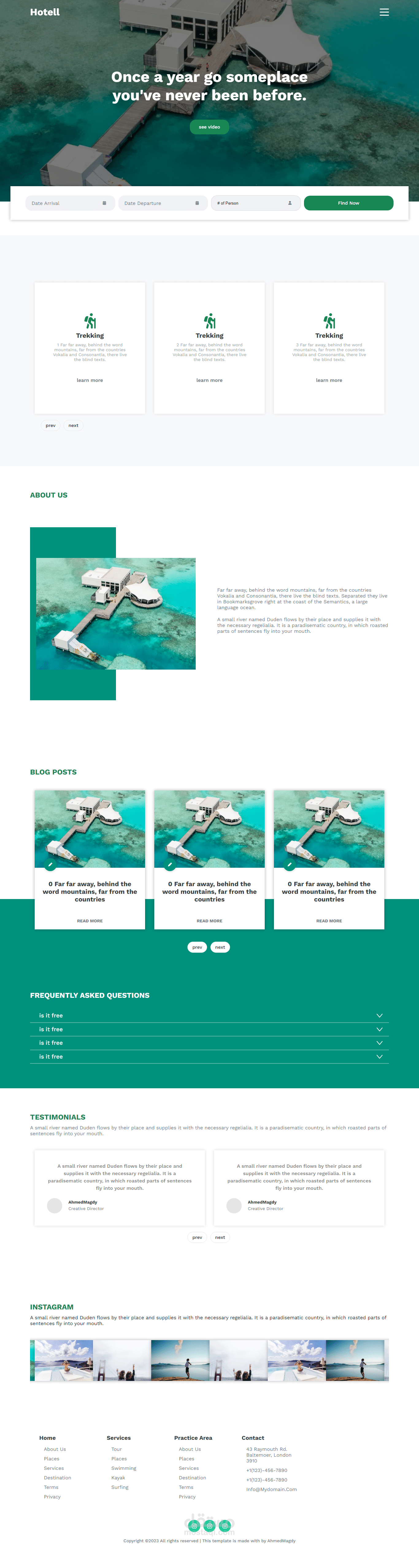 web Site Hotell