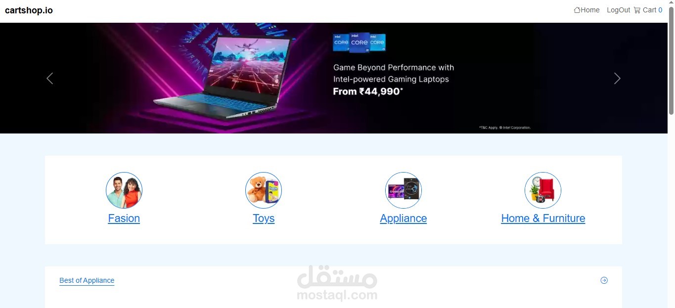 Ecommerce Application