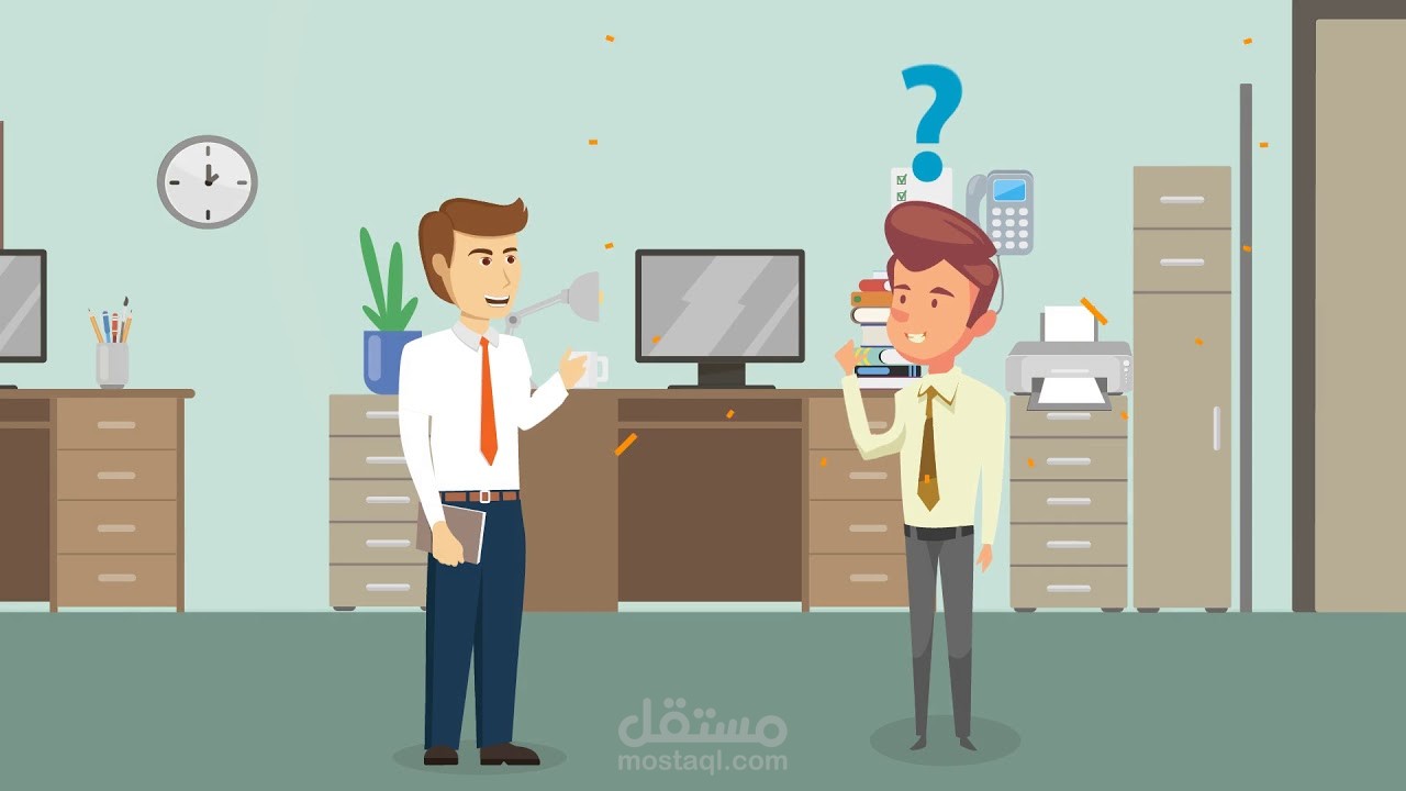 تعليق لفيديو موشن جرافيك
