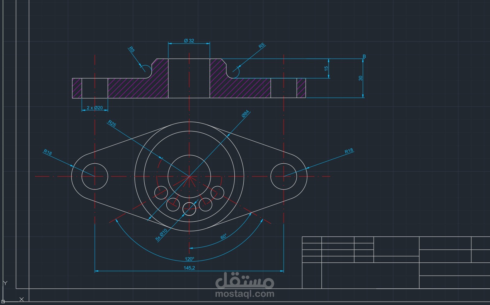 Mechanical Coupling Assembly with Central Hub and Side Linkages
