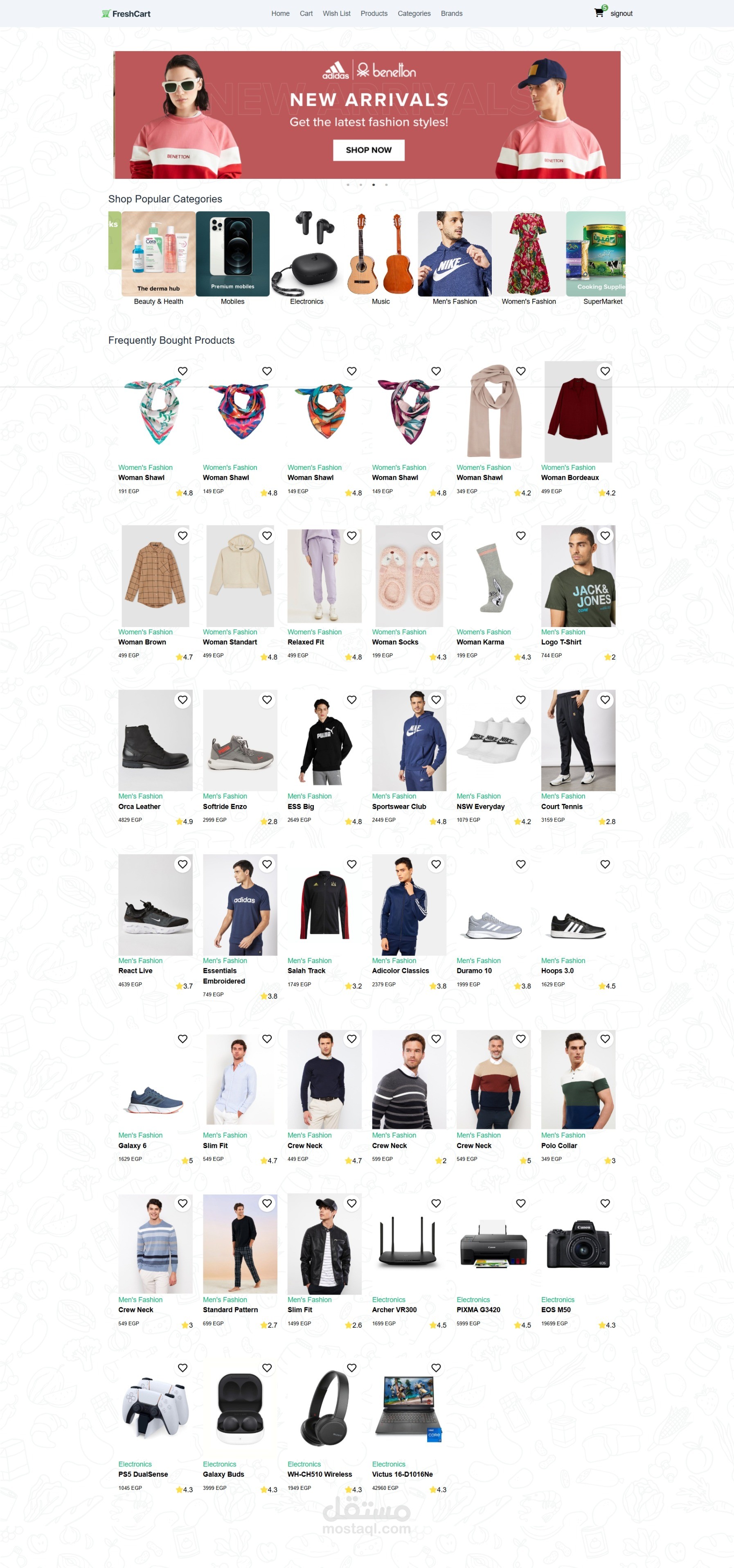 Ecommerce React + Vite Project