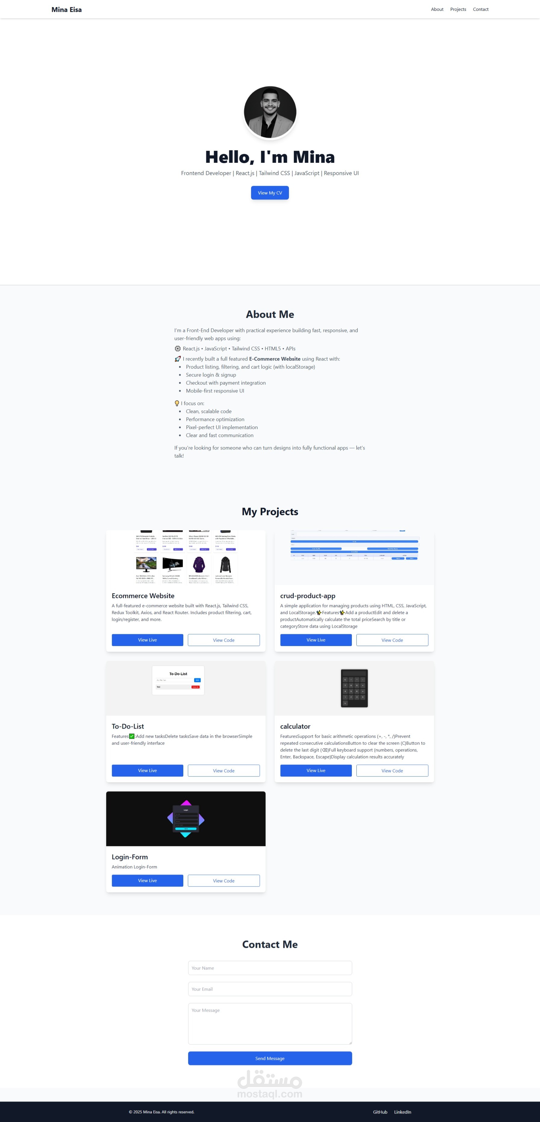 Portfolio Website