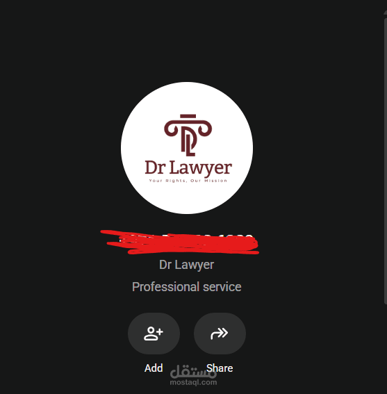 WhatsApp Agent integrated with the backend of Dr. Lawyer