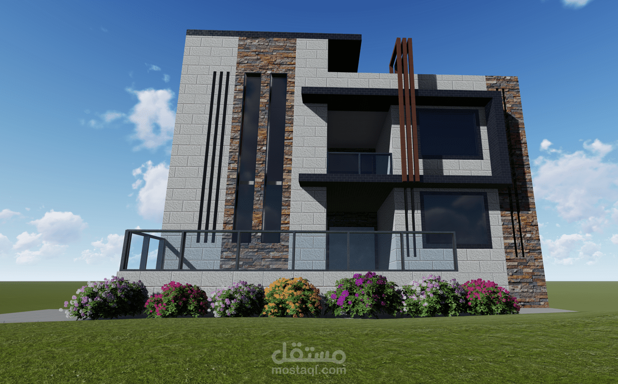 تصميم فيلا العمري