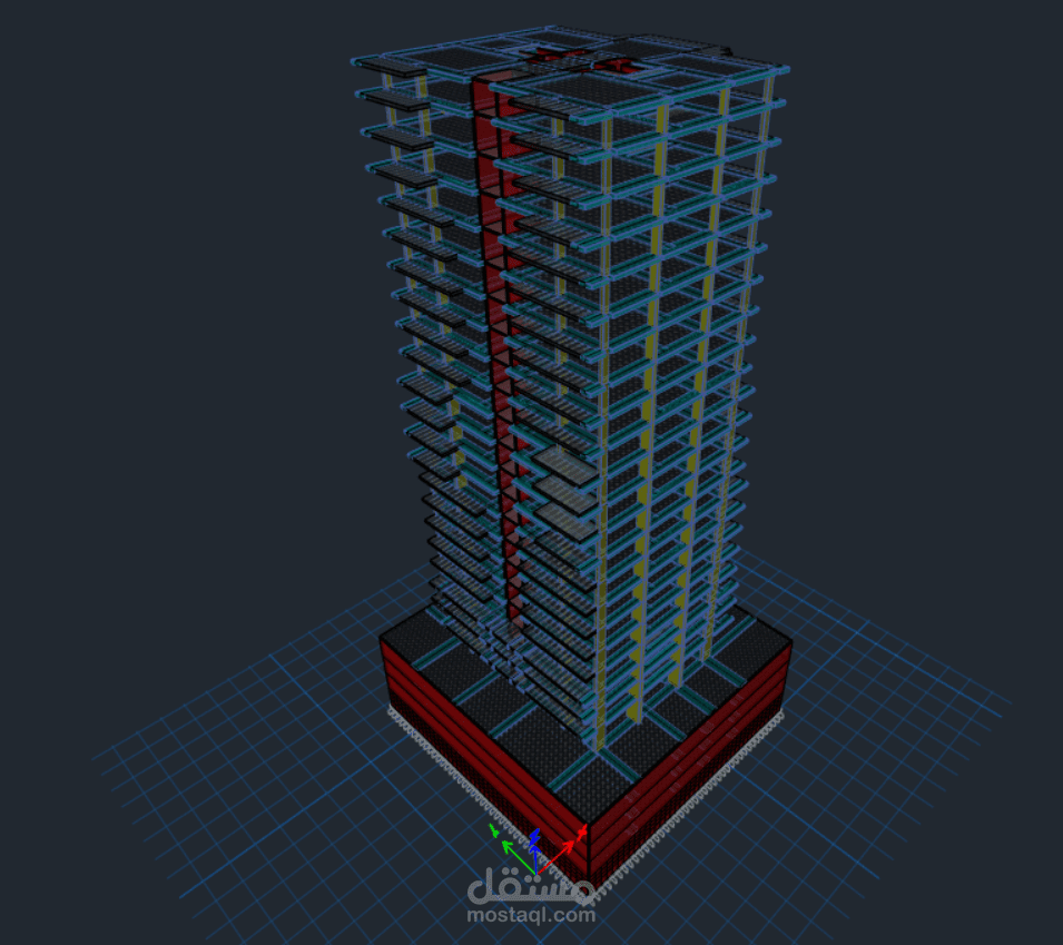 تصميم برج سكني
