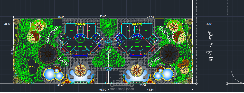 تصميم حديقة