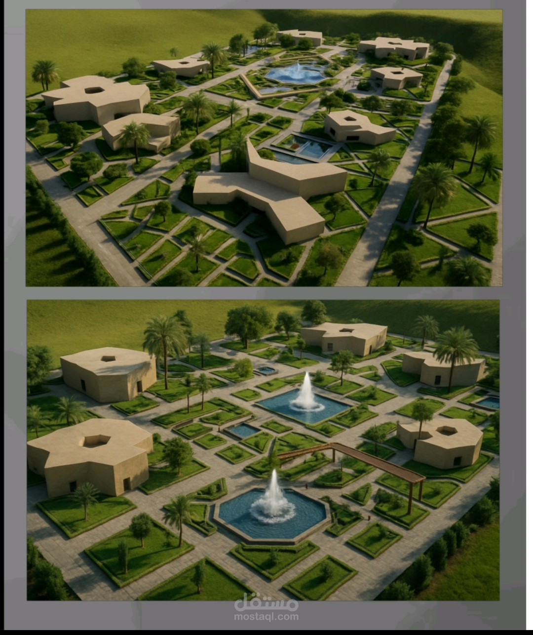 تخطيط مركز سياحي ثقافي