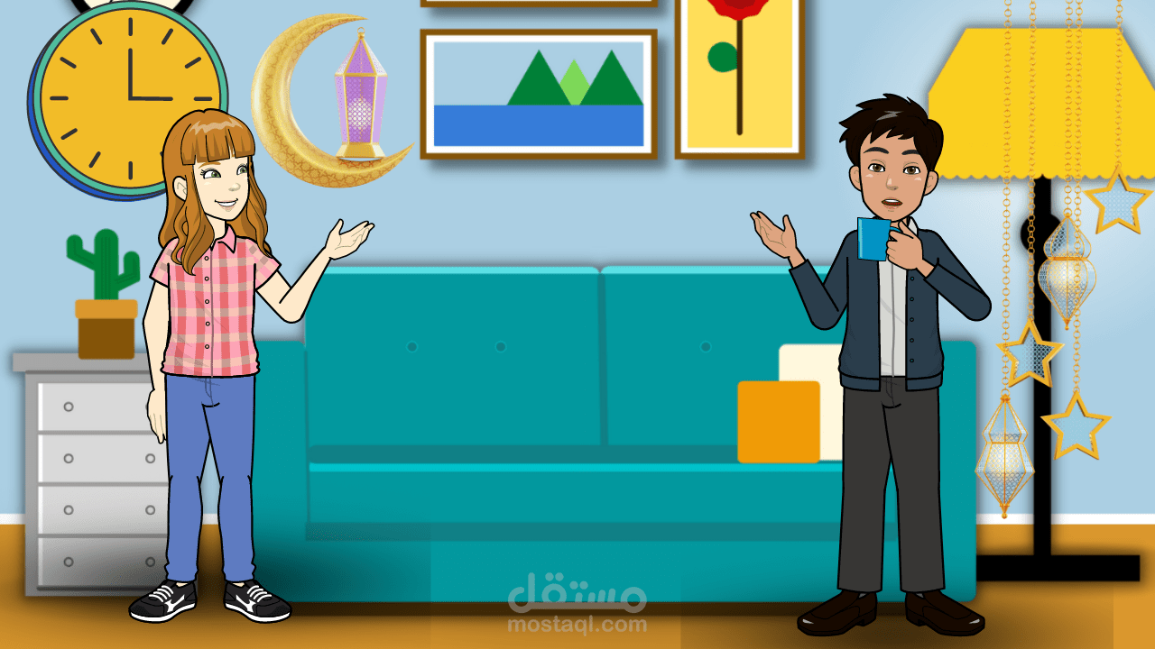 رسومات شخصيات كرتونية