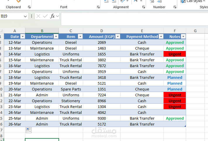 Waste Management Expense Tracker draft 1