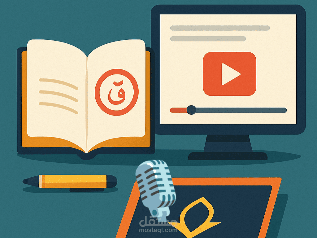 كتابة محتوى إسلامي وتحويله لفيديو