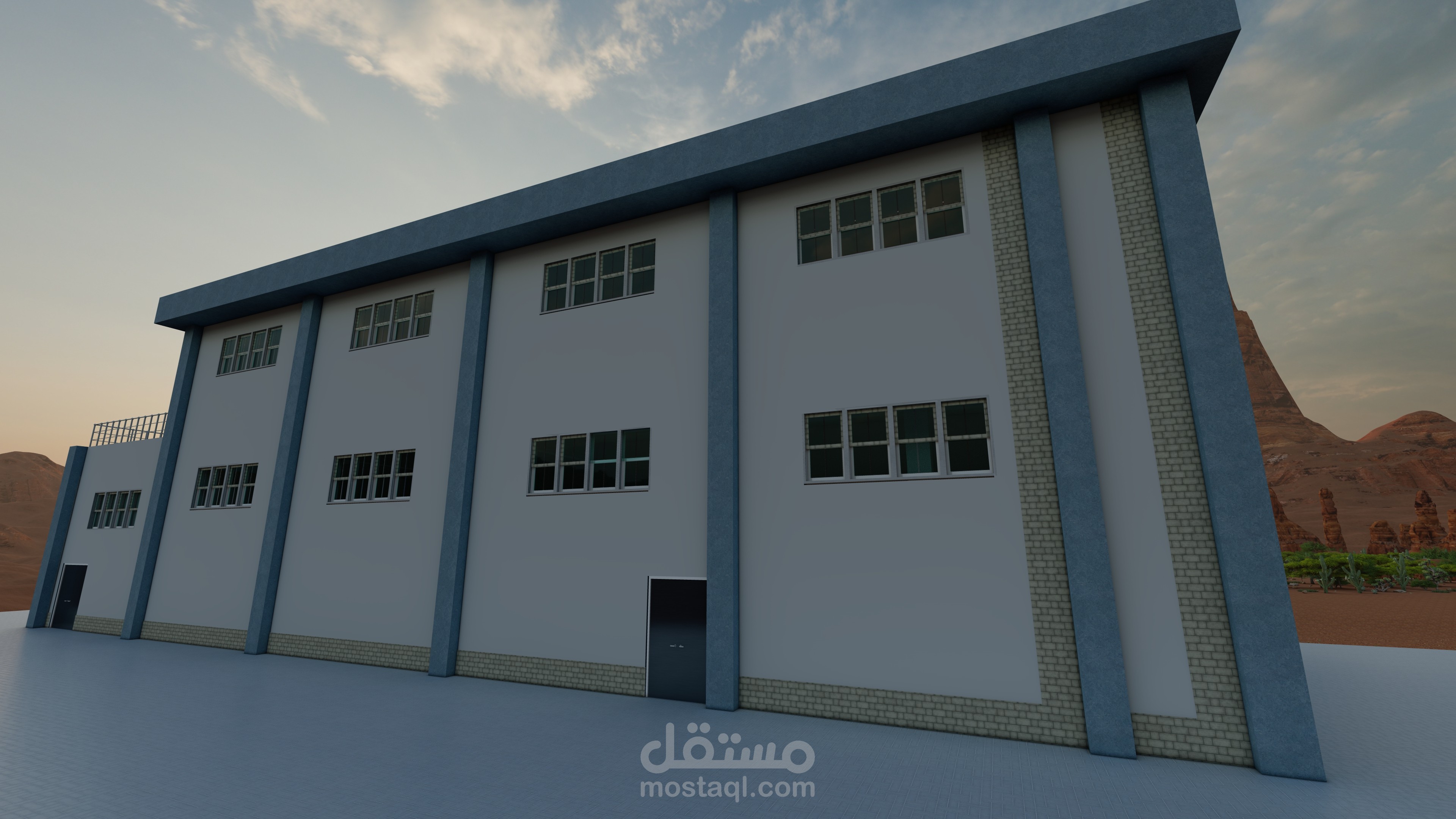 مشروع محطه المياة