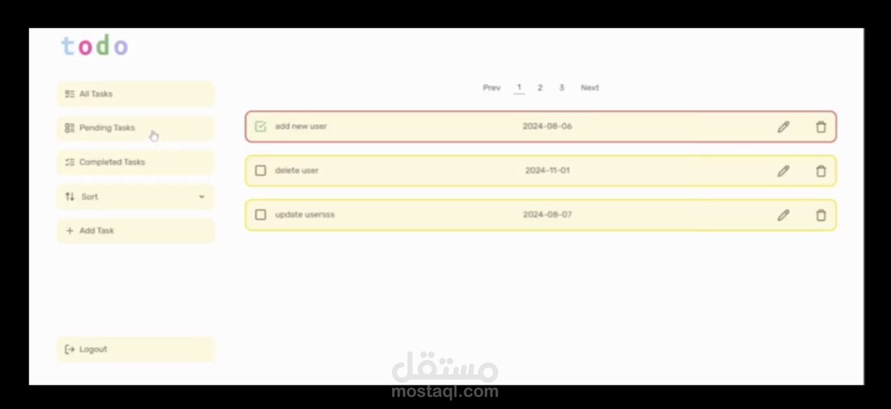 Todo List App