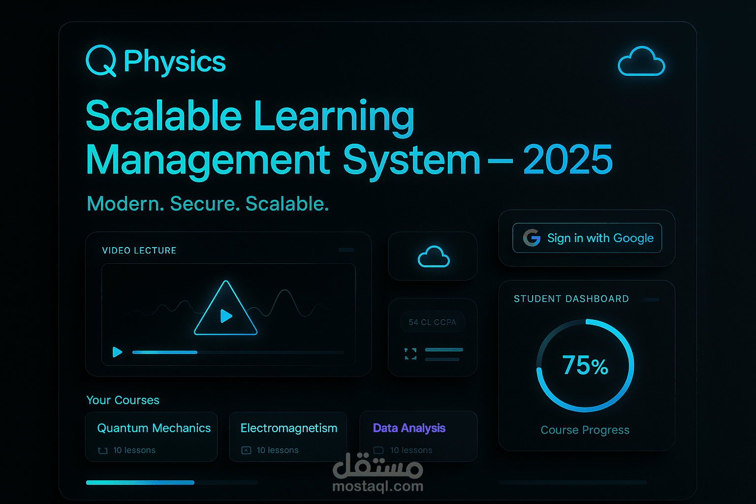 منصة QPhysics التعليمية