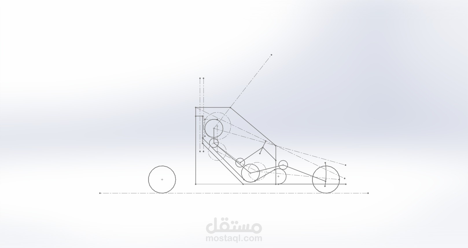 تصميم مقصورة القيادة وبيئة العمل (Ergonomics) لسيارة فريق سباق