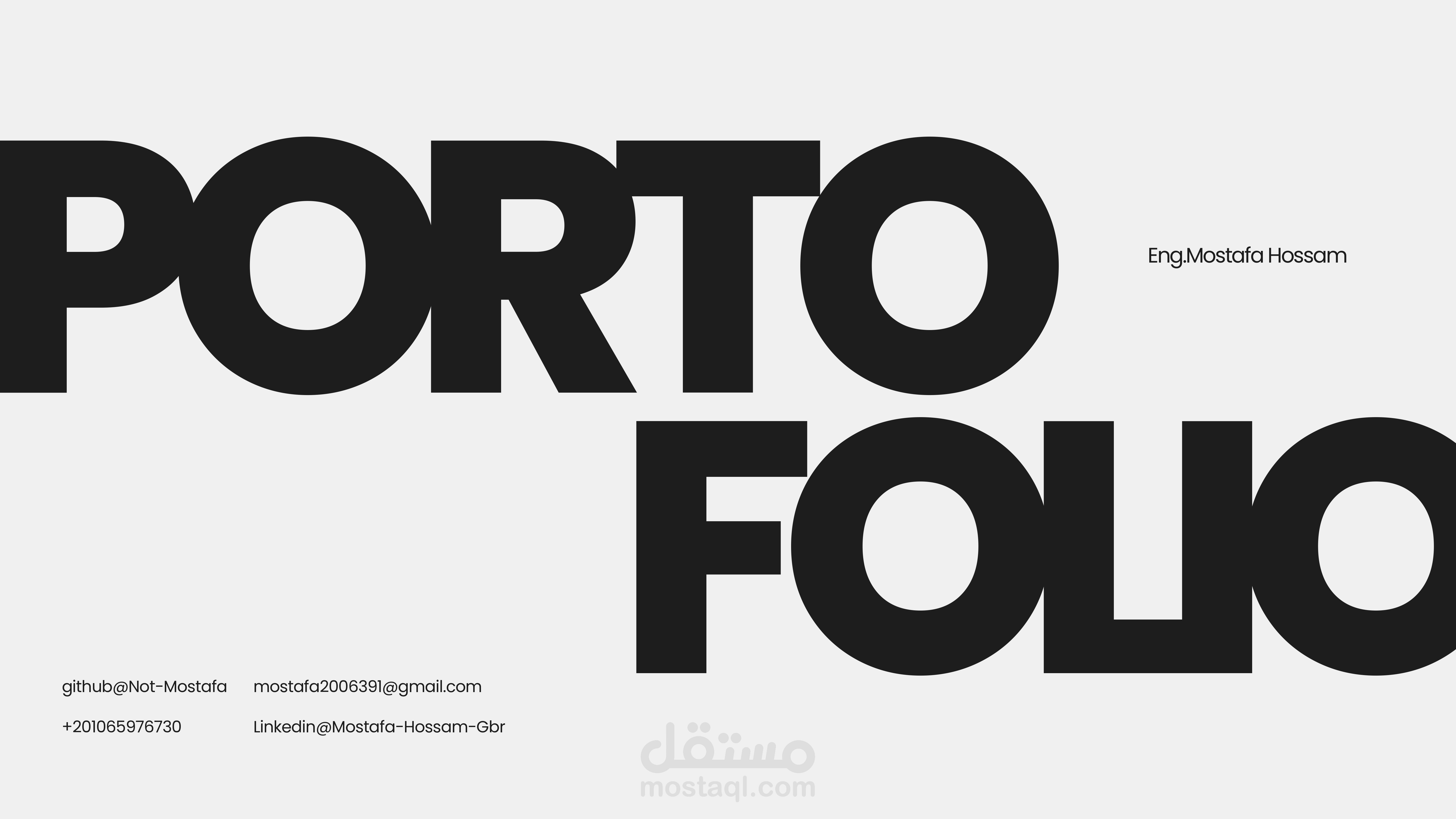 تصميم وتنسيق ملف عرض (Portfolio) احترافي