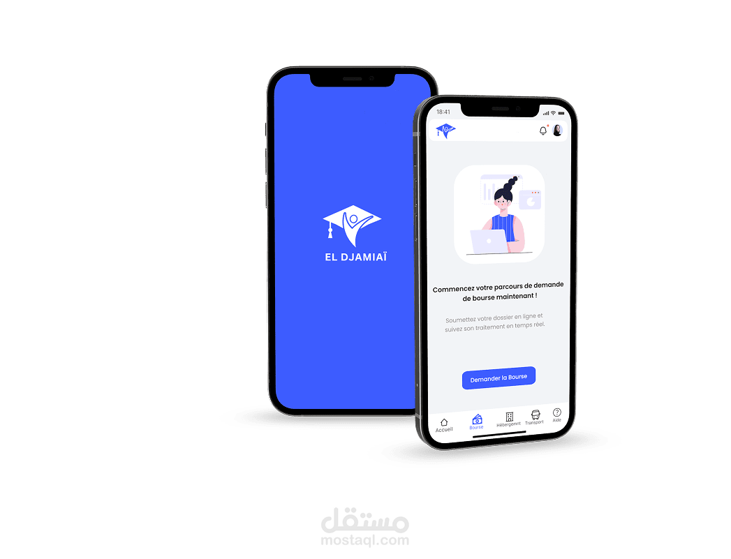 ui ux of a mobile app