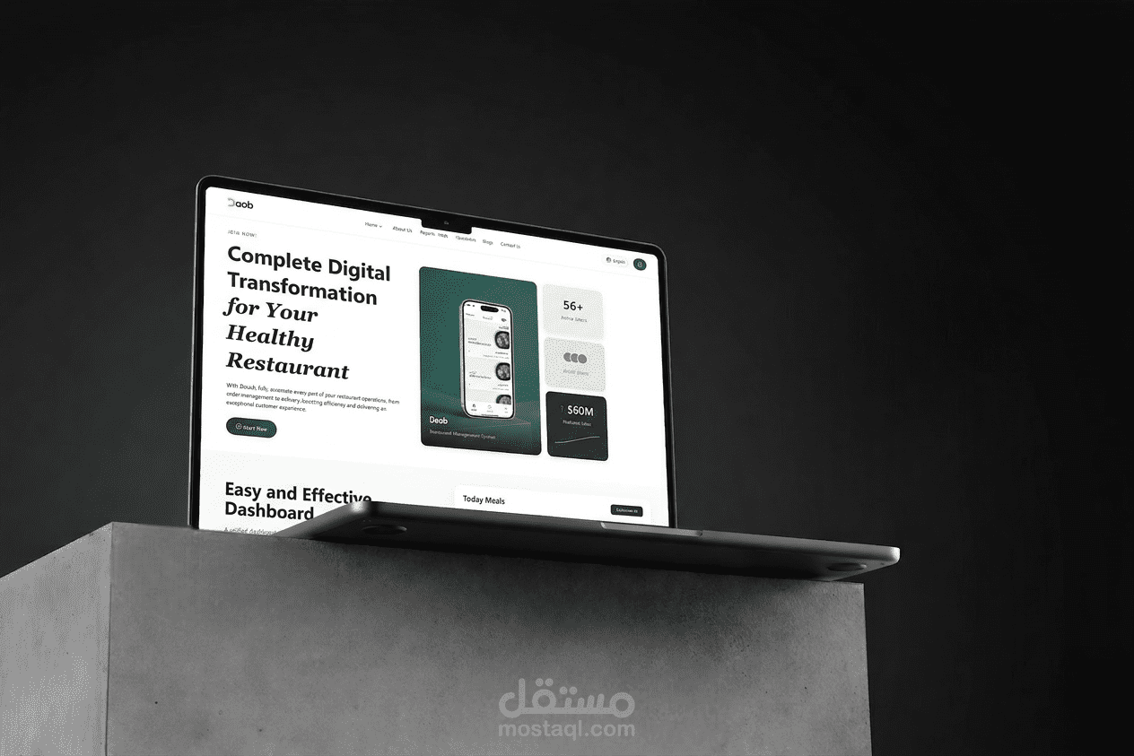 High-Performance Laravel Web Application with Interactive Product Demo