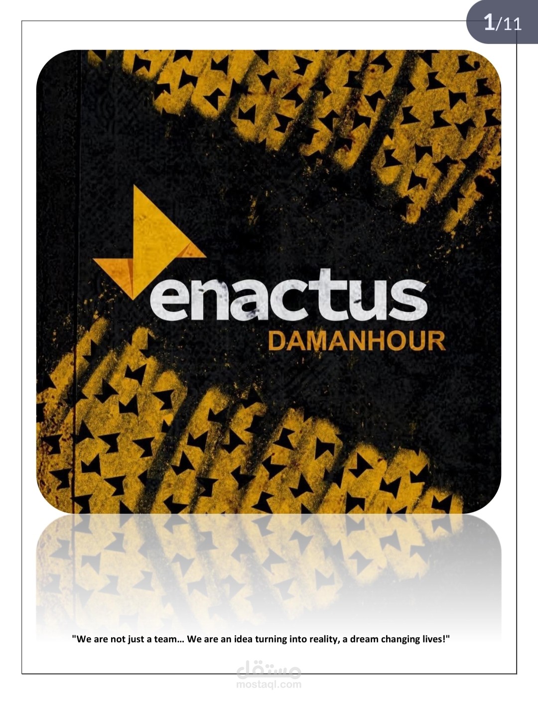 Enactus Damanhour Proposal pdf