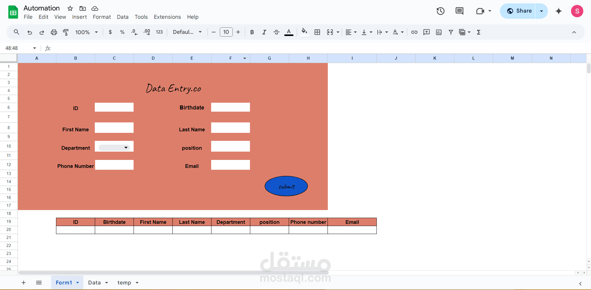 Excel Micro