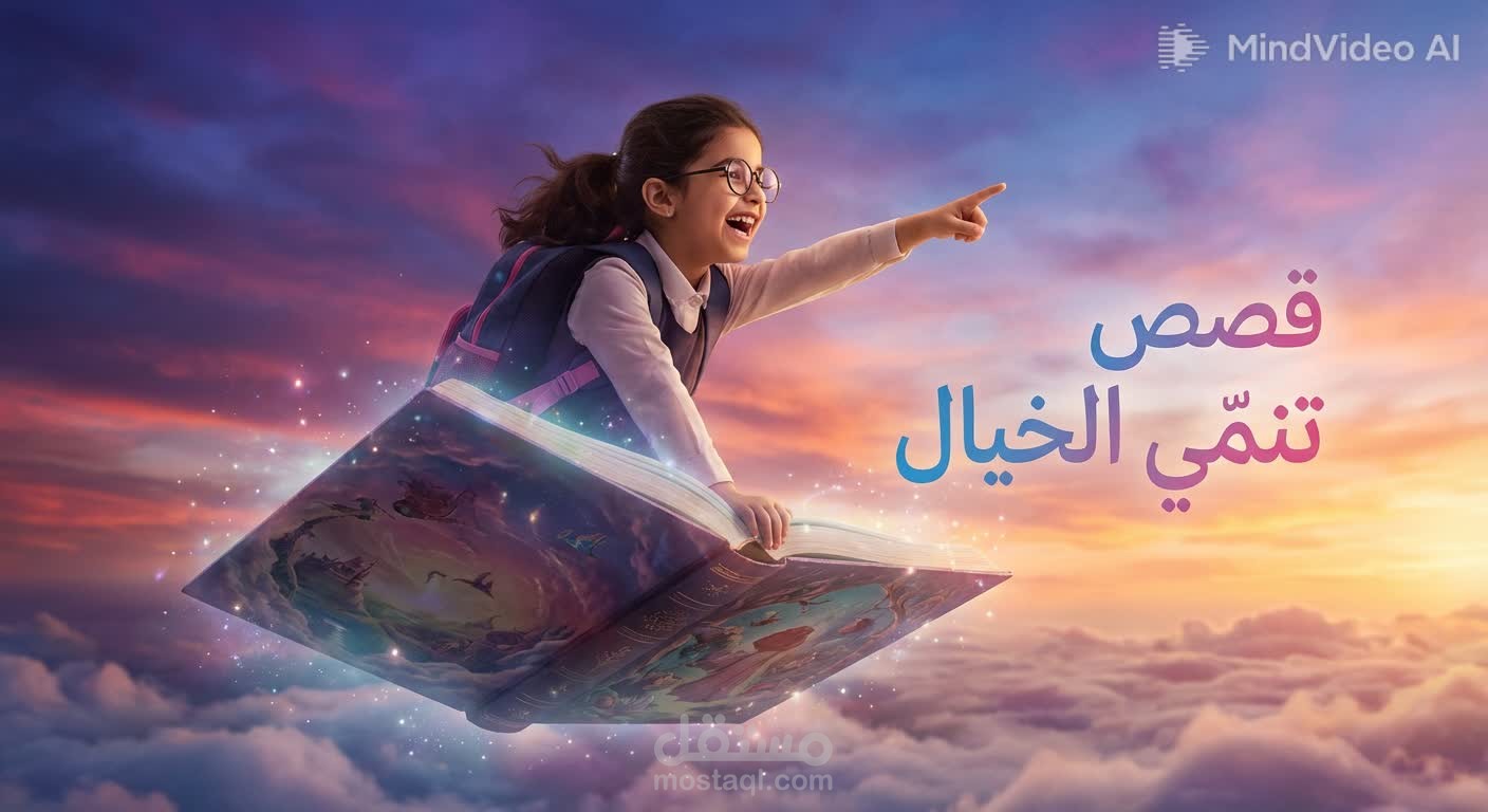 تصميم بالذكاء الاصطناعي +تعليق صوتي