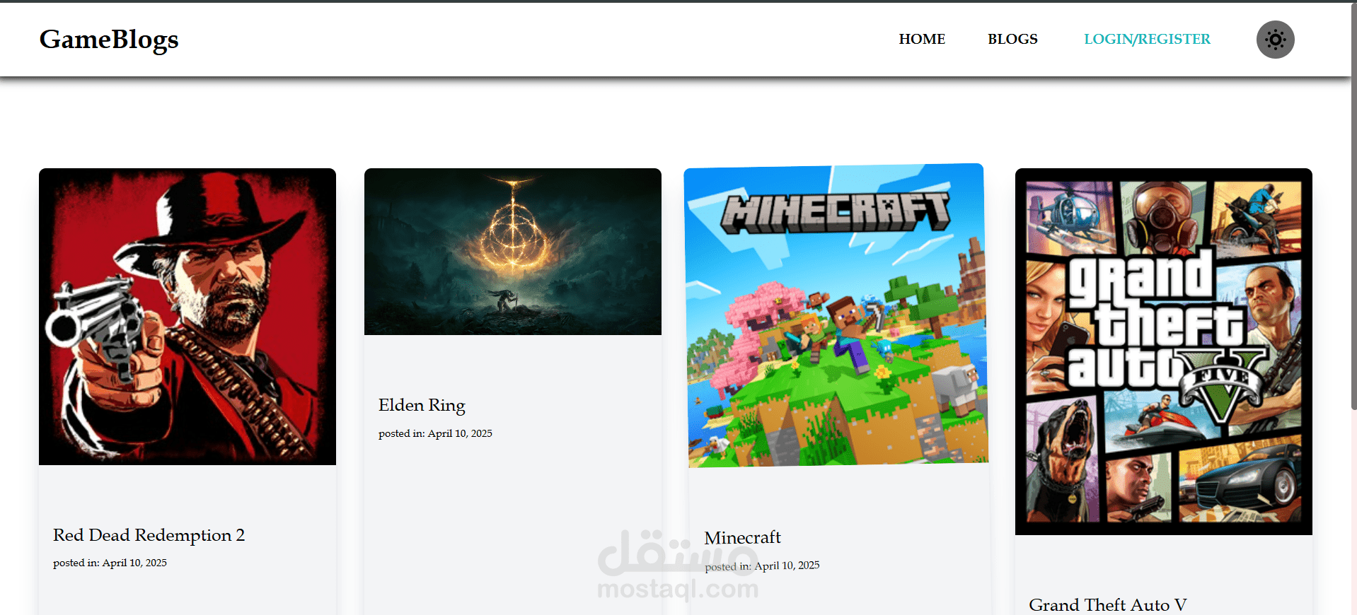 Game Blogs